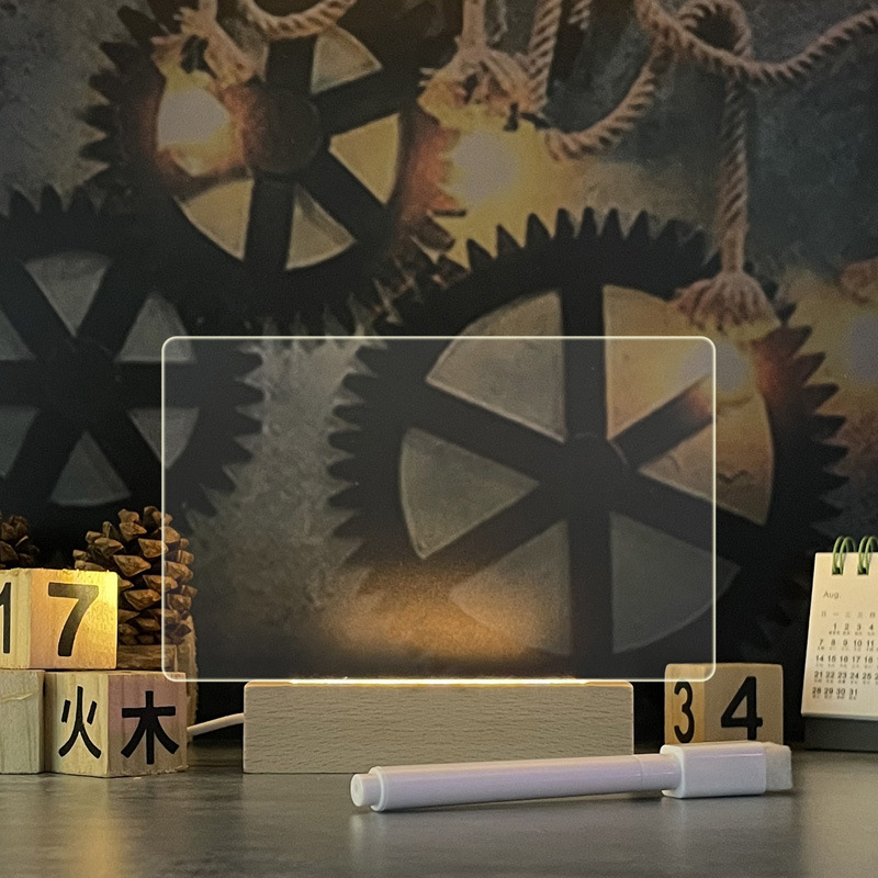 LED Message Board Night Light — Write Notes That Glow - Image 1