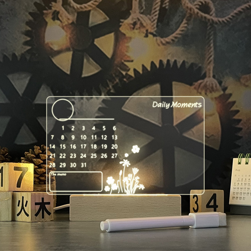 LED Message Board Night Light — Write Notes That Glow - Image 2