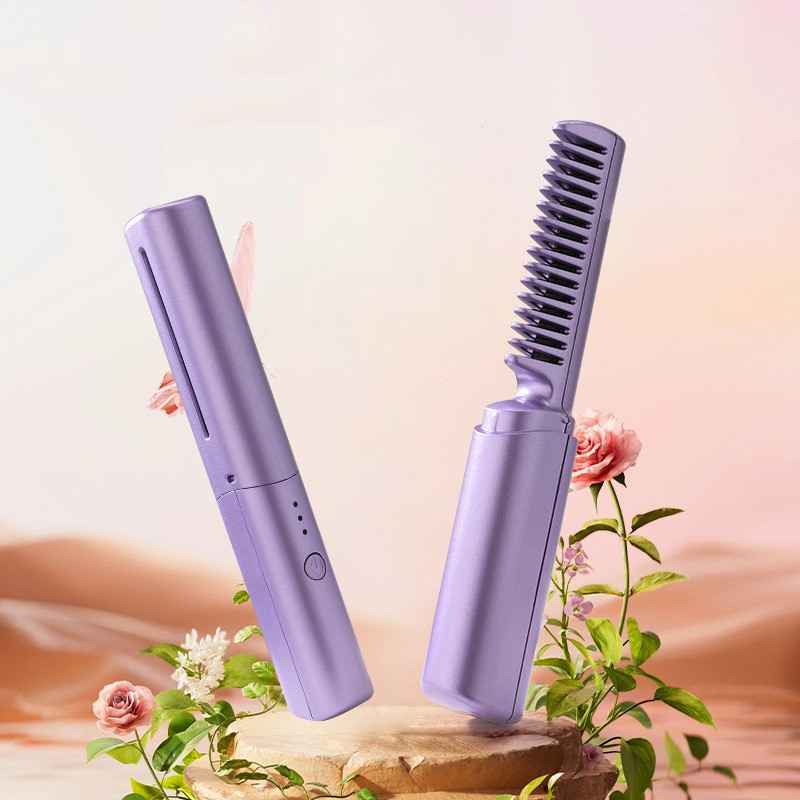 Cordless Straightening & Curling Brush — Fast Heat, Fits in a Bag - Image 6