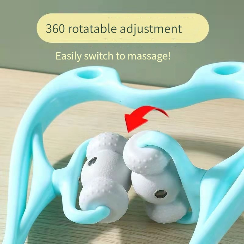 Deep-Tissue Neck & Shoulder Roller — 96 Pressure Points, No Batteries - Image 2