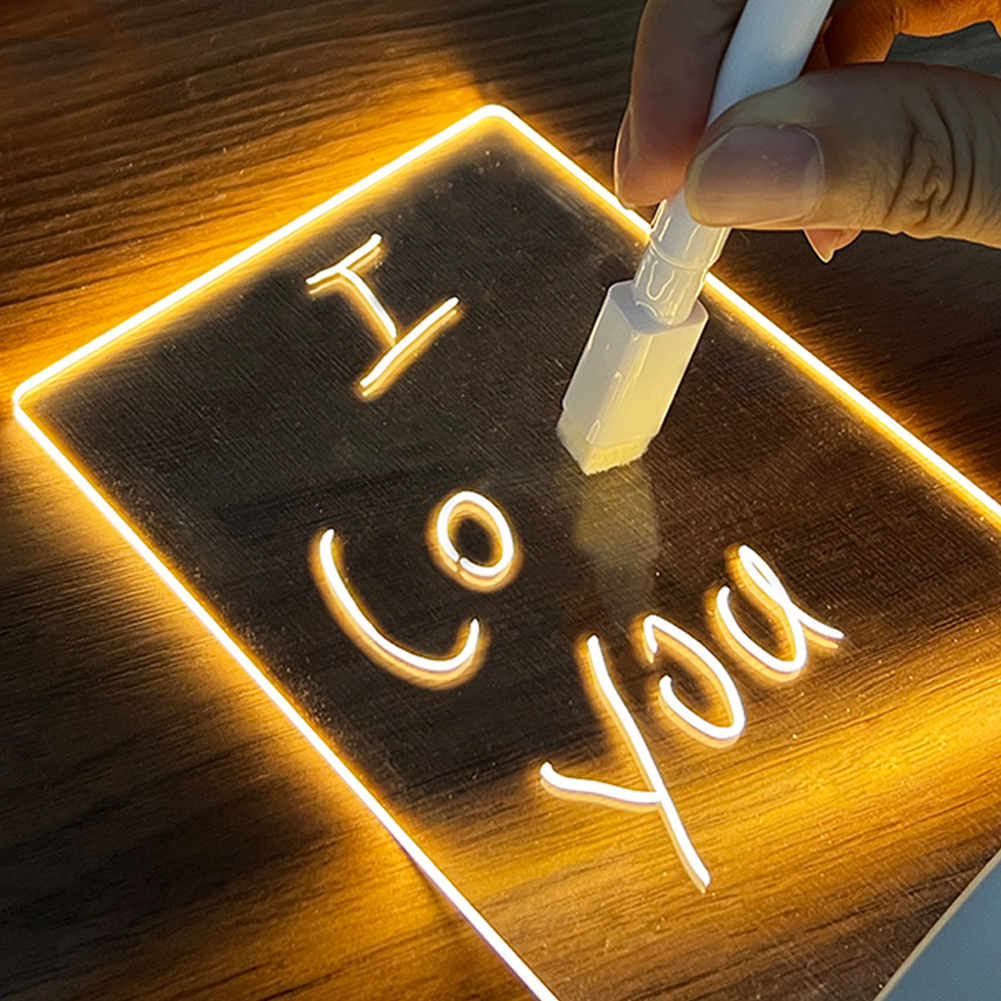LED Message Board Night Light — Write Notes That Glow - Image 4