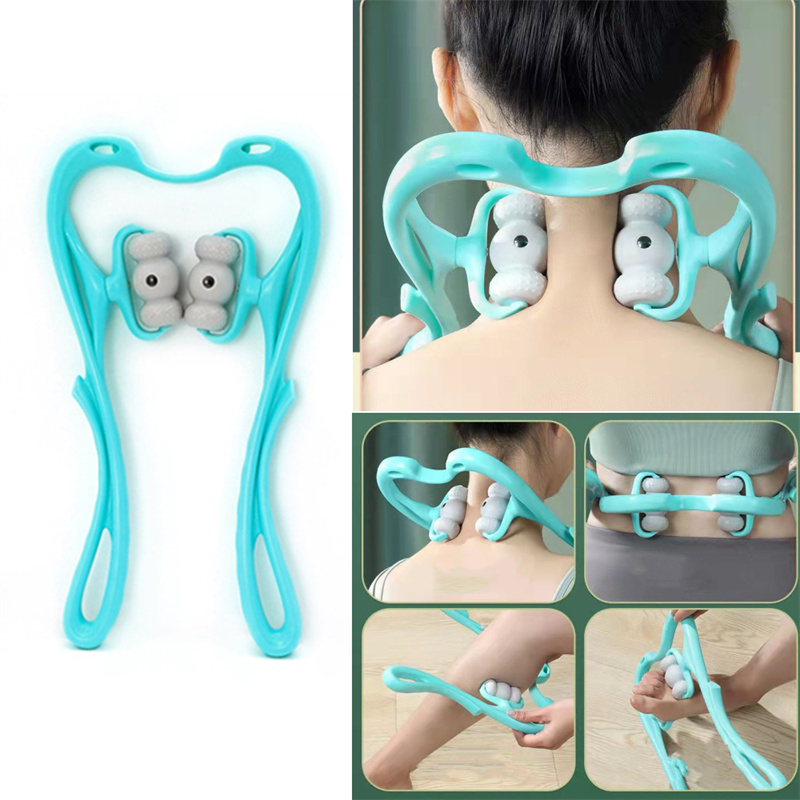Deep-Tissue Neck & Shoulder Roller — 96 Pressure Points, No Batteries - Image 4