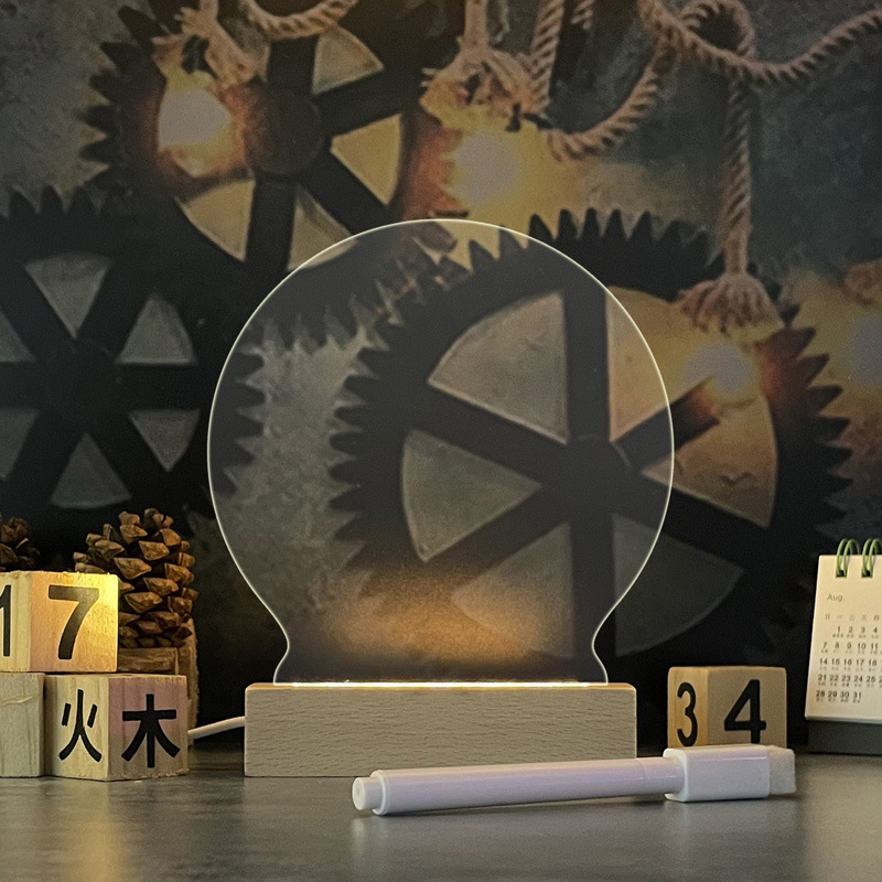 LED Message Board Night Light — Write Notes That Glow - Image 3