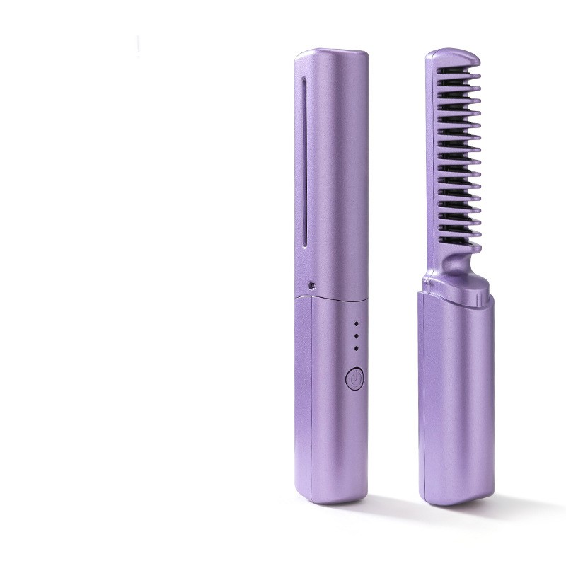 Cordless Straightening & Curling Brush — Fast Heat, Fits in a Bag - Image 8